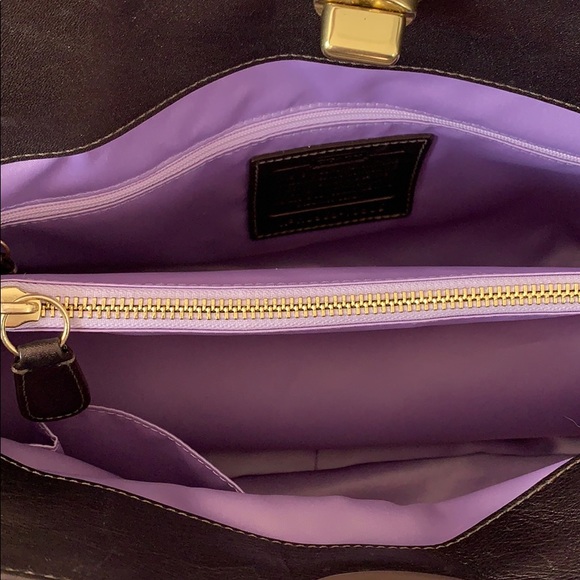 Coach Brown Fabric Shoulder bag - Picture 4 of 5